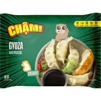 Illustration av Gyoza med kyckling & grönsaker