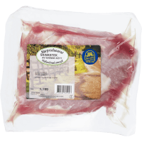 Illustration av Skinkstek singlvac