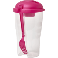 Illustration av Sallads shaker cerise