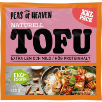 Illustration av Tofu naturell