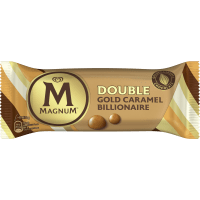 Illustration av Double gold caramel billionaire