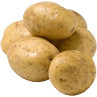 Illustration av Fast potatis