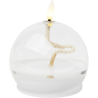 Illustration av LED Oljeljus H10 cm