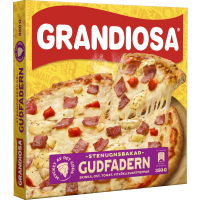 Illustration av Pizza Gudfadern X-tra allt