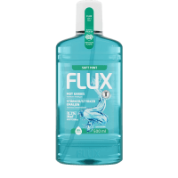 Illustration av Munskölj Soft Mint 0,2% fluor FLUX