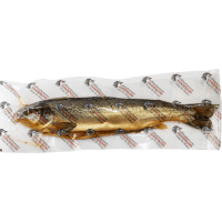 Illustration av Varmrökt lax Lillängshamnen