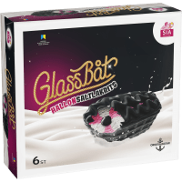 Illustration av Flerpack Glassbåt HallonSaltlakrits