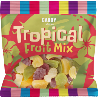 Illustration av Tropical fruitmix