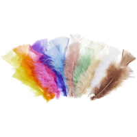 Illustration av Påskfjädrar