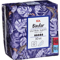 Illustration av Binda ultra night med vingar