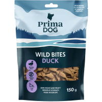 Illustration av Hundgodis Wild Bites Anka