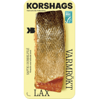 Illustration av Varmrökt laxfilé dubbel i bit