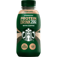 Illustration av Protein Coffee Latte