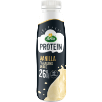 Illustration av Proteinshake vanilj