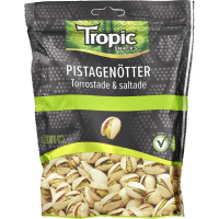 Illustration av Pistagenötter Torrostade & saltade Tropic Snacks