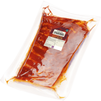 Illustration av Spareribs smokey BBQ