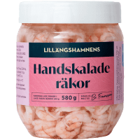 Illustration av Handskalade Räkor