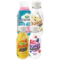 Illustration av Drickfil, -kvarg, -yoghurt, -smoothie