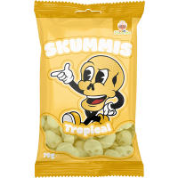 Illustration av Skummis godispåsar