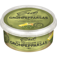 Illustration av Grönpepparsås