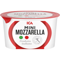 Illustration av Mini mozzarella