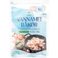 Illustration av Vannameiräkor kokta