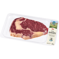 Illustration av Entrecôte skivad