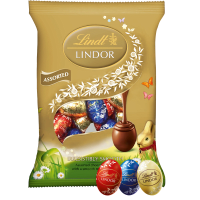 Illustration av Lindor Lindt Påskchoklad