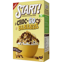 Illustration av Granola Choc-go bananas