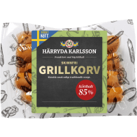 Illustration av Skinnfri Grillkorv