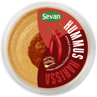 Illustration av Hummus Harissa