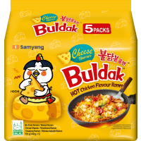 Illustration av Snabbnudlar Ostsmak