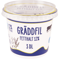 Illustration av Gräddfil 12%