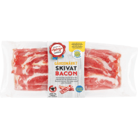 Illustration av Bacon skivat Gårdsmärkt