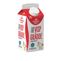 Illustration av Vispgrädde 40%