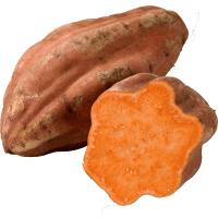 Illustration av Sötpotatis ca 350g Klass 1 ICA