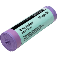 Illustration av Avfallspåse dragsnöre /35L.