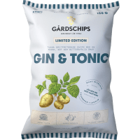 Illustration av Chips Gin & tonic LTD