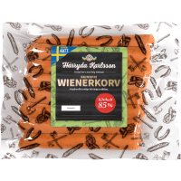 Illustration av Skinnfri Wienerkorv