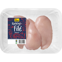 Illustration av Kycklingfilé mörad