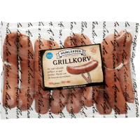 Illustration av Grillkorv