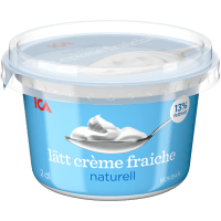 Illustration av Crème fraiche Lätt 13%