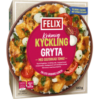 Illustration av Krämig kyckling med soltorkad tomat