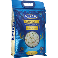 Illustration av Basmatiris Biryani Blå