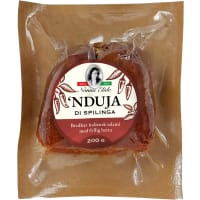 Illustration av Nduja, bredbar salsiccia