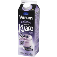 Illustration av Yoghurtkvarg 1.5% Blåbär/Vanilj