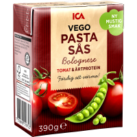 Illustration av Pastasås Vego Bolognese