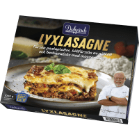 Illustration av Lyxlasagne