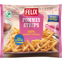 Illustration av Pommes strips Fryst