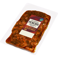 Illustration av ÄT SNART Grillskivad Picnicbog BBQ